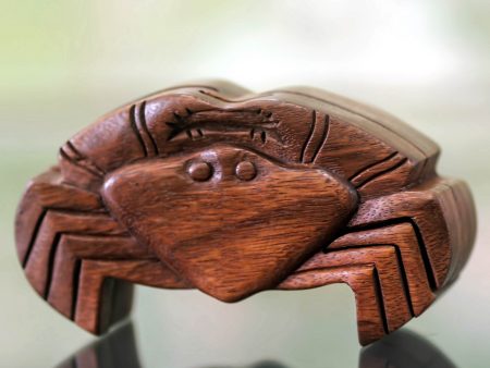 Balinese Crab Crab Theme Puzzle Box on Sale