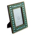 Aqua Glitz Dazzling Aqua Photo Frame from India (4x6) Cheap