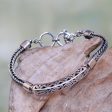 Bali Bagus Hand Crafted Engraved Sterling Silver Bracelet from Bali Fashion