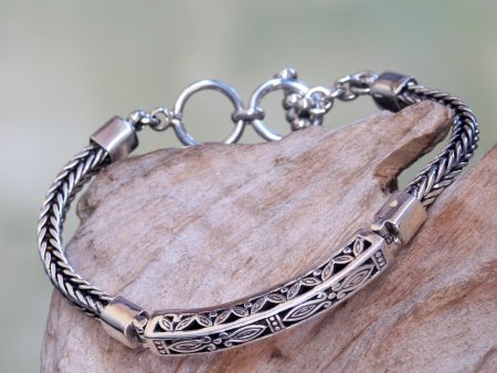 Bali Bagus Hand Crafted Engraved Sterling Silver Bracelet from Bali Fashion